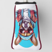 Frenchie French Bulldog Dog Golfheadcover (Draai 90)