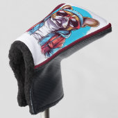 Frenchie French Bulldog Dog Golfheadcover (3/4 voorkant)