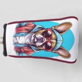 Frenchie French Bulldog Dog Golfheadcover (Voorkant)