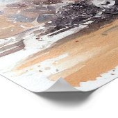 Frenchie French Bulldog Gift Wall Art afdrukken Poster (Hoek)