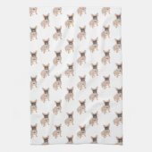 Frenchie French Bulldog (Mask) Theedoek (Verticaal)