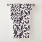 Frenchie French Bulldog Pet Puppy Dog Bad Handdoek (Insitu)