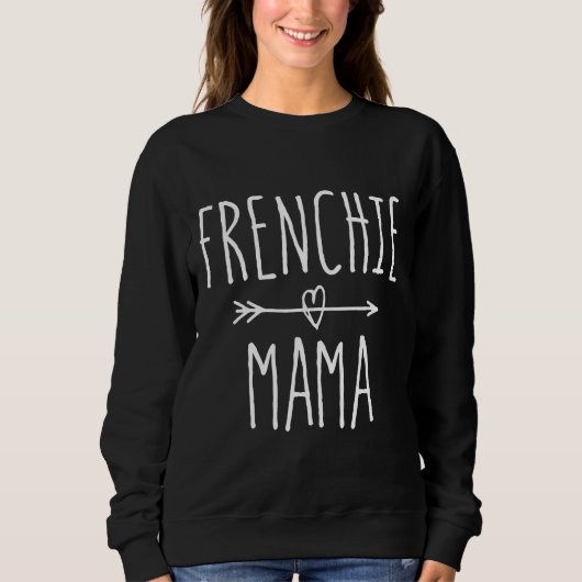 Frenchie Frenchie Mama Schattigee Franse Bulldog M Trui (Voorkant)