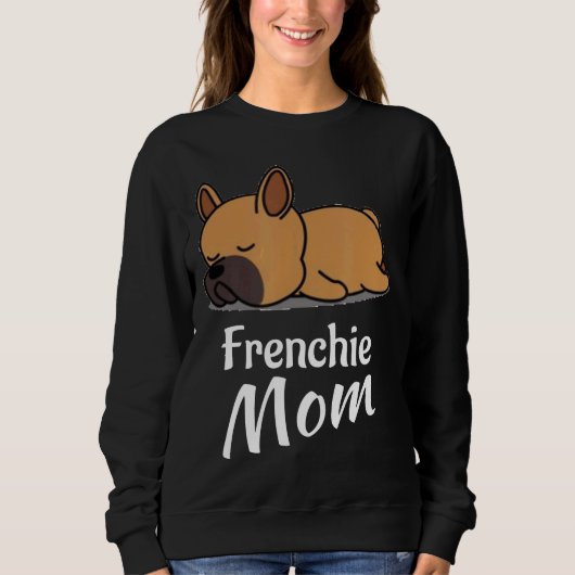 Frenchie Frenchie Mom Franse Bulldog voor Meisjes  Trui (Voorkant)