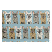 Frenchie Friends Kussensloop (Achterkant)