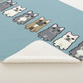 Frenchie Friends Sherpa Deken (3/4)