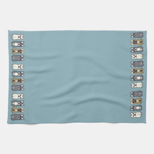 Frenchie Friends Theedoek (Horizontaal)