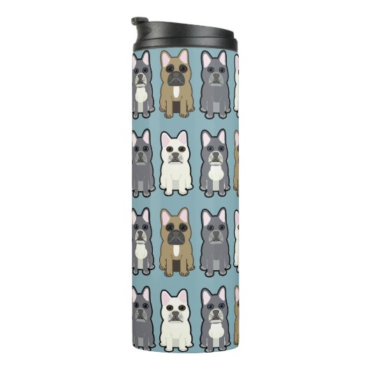 Frenchie Friends Thermosbeker (Geroteerd rechts)