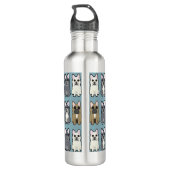 Frenchie Friends Waterfles (Achterkant)