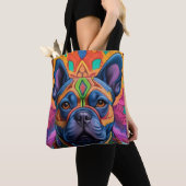 Frenchie Fun Birthday Fantasy Tote Bag (Dichtbij)