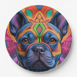 Frenchie Fun Papieren Bordje