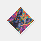 Frenchie Fun Servet (Hoek)