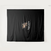 Frenchie Gift | Anatomie van een Franse bulledog G Wandkleed (Voorkant (horizontaal))