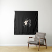 Frenchie Gift | Anatomie van een Franse hond Wandkleed (In Situ (horizontaal))