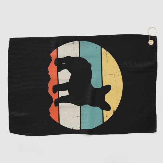 Frenchie Gift |  Franse bulldog Gift Golfhanddoek (Horizontaal)