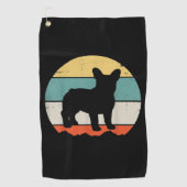 Frenchie Gift |  Franse bulldog Gift Golfhanddoek (Voorkant)