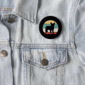 Frenchie Gift | Franse bulldog Gift Ronde Button 5,7 Cm (In situ)