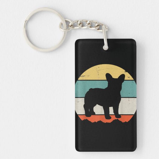 Frenchie Gift | Franse bulldog Gift Sleutelhanger (Voorkant)