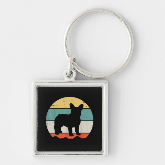 Frenchie Gift | Franse bulldog Gift Sleutelhanger (Voorkant)