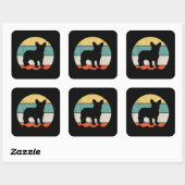 Frenchie Gift |  Franse bulldog Gift Vierkante Sticker (Vel)