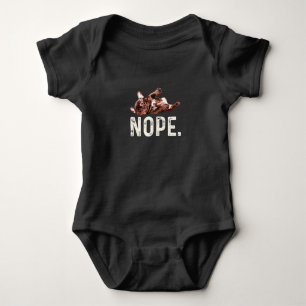 Frenchie Gift   Franse Bulldog Nope. Romper