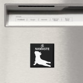 Frenchie Gift | Namaste French Bulldog Gift Magneet (Insitu (Vaatwasser))