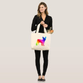 Frenchie Grote Tote Bag (Voorkant (model))