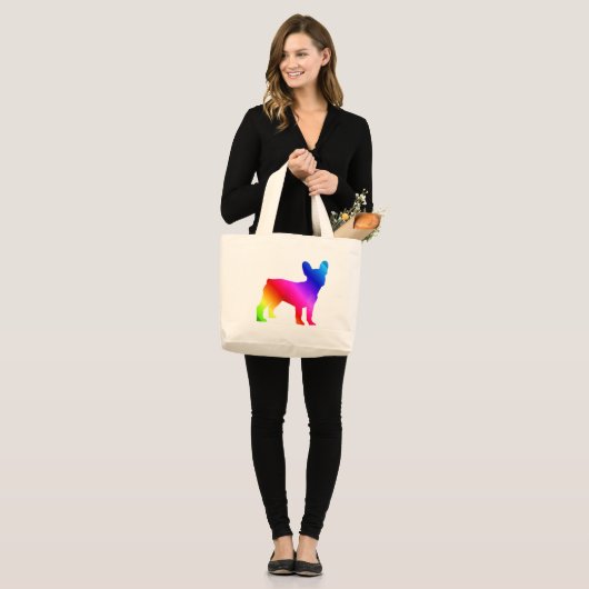 Frenchie Grote Tote Bag (Voorkant (model))