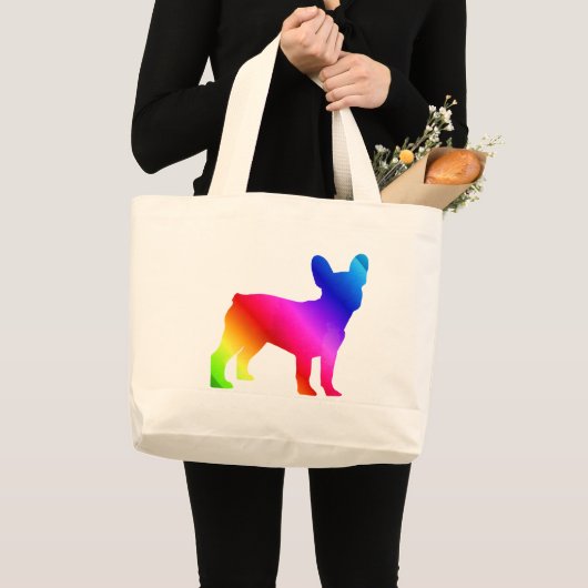 Frenchie Grote Tote Bag (Voorkant (product))