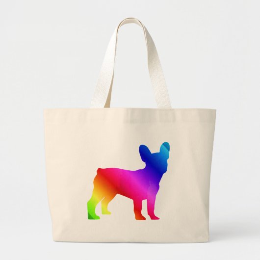 Frenchie Grote Tote Bag (Voorkant)