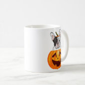 Frenchie Halloween Koffiemok (Voorkant rechts)