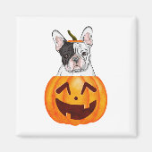 Frenchie Halloween Magneet (Voorkant)