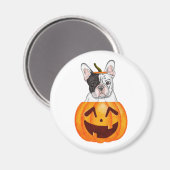 Frenchie Halloween Magneet (Voorkant / Achterkant)