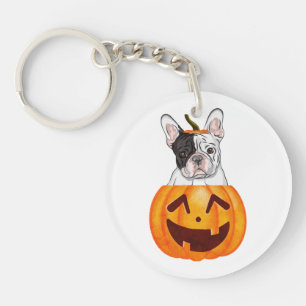 Frenchie Halloween Sleutelhanger