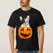 Frenchie Halloween T-Shirt (Voorkant)
