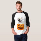 Frenchie Halloween T-Shirt (Voorkant volledig)