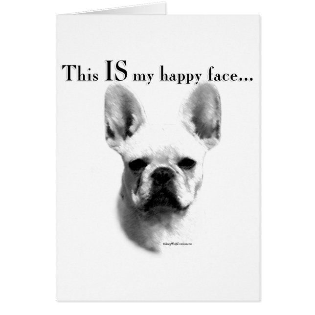 Frenchie Happy Face (Voorkant)