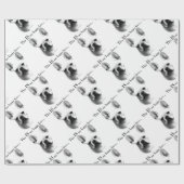 Frenchie Happy Face Cadeaupapier (Vlak)