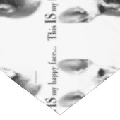 Frenchie Happy Face Tafelkleed (Gekanteld)