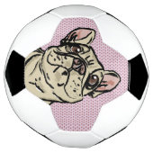 Frenchie Hearts Voetbal (Gedraaid)