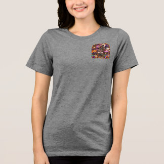 Frenchie Heks Cute Halloween Tri-Blend Shirt