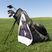 Frenchie Het Feest Man Golfhanddoek (Groen)