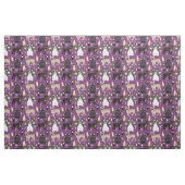 Frenchie-hond en paars van wijn stof (Fat Quarter)