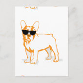Frenchie Howlelu Briefkaart (Voorkant)