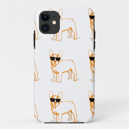 Frenchie Howlelu Case-Mate iPhone Case (Achterkant)