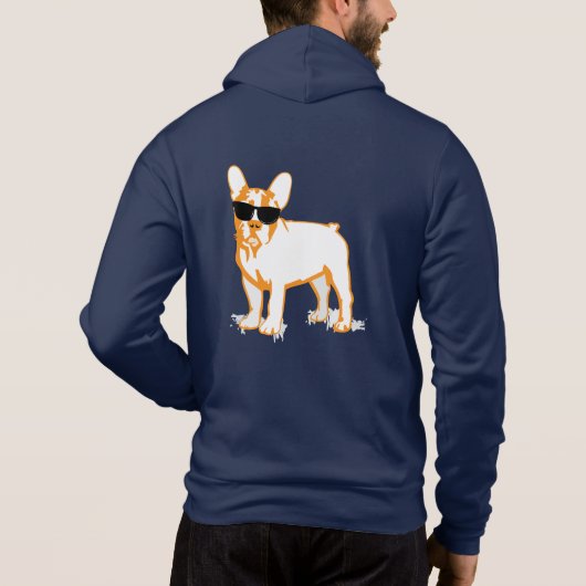 Frenchie Howlelu Hoodie (Achterkant)