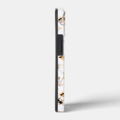 Frenchie Howlelu Oranje Pattern Case-Mate iPhone Case (Achterkant / Rechts)