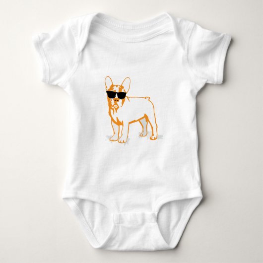 Frenchie Howlelu Romper (Voorkant)