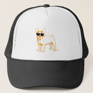 Frenchie Howlelu Trucker Pet