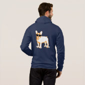Frenchie Howlelu Trui Hoodie (Achterkant volledig)